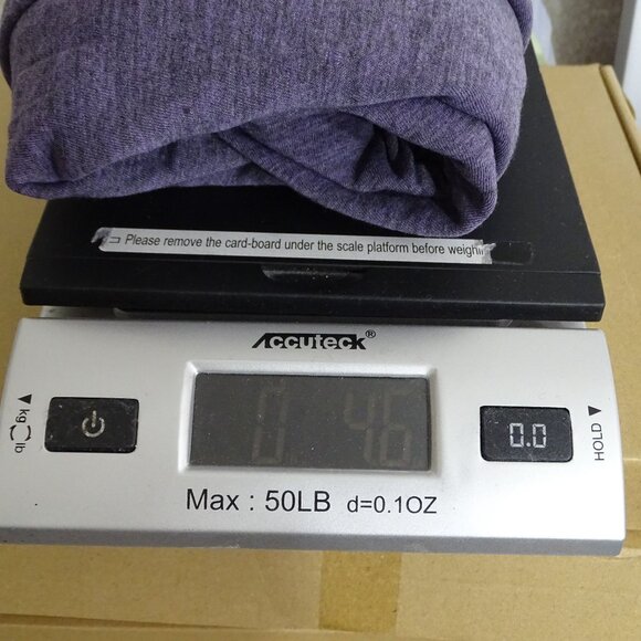 OP Mens Heather Purple Crewneck T-Shirt Size M 38 40 Short Sleeve Casual Classic - Picture 8 of 8